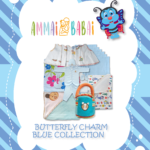 butterfly blue collection charm