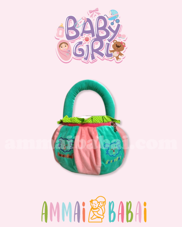 butterfly pink collection baby bag