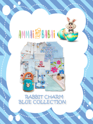 rabbit blue charm collection