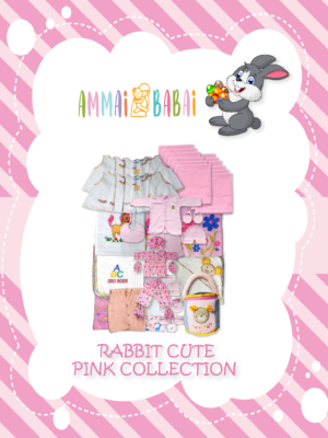 rabbit pink collection cute