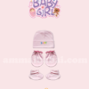 rabbit pink collection cap and shocks