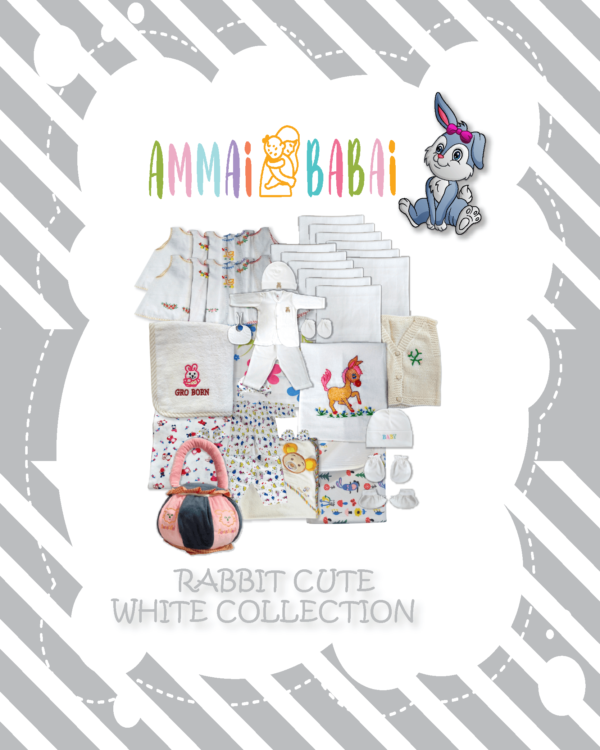 rabbit white cute collection